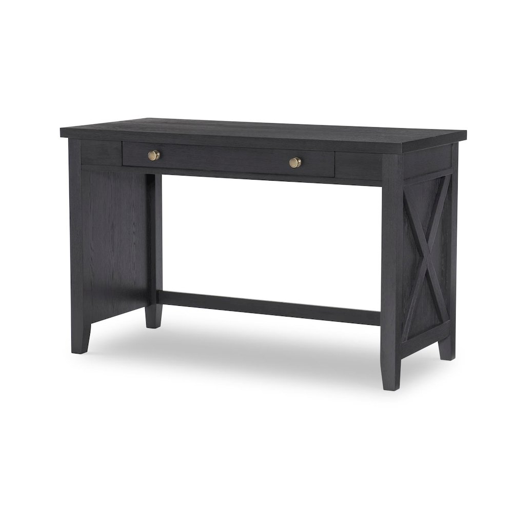 Flatiron Desk/Vanity (1 Drawer, 2 Outlets & 2 USB Ports). Picture 1