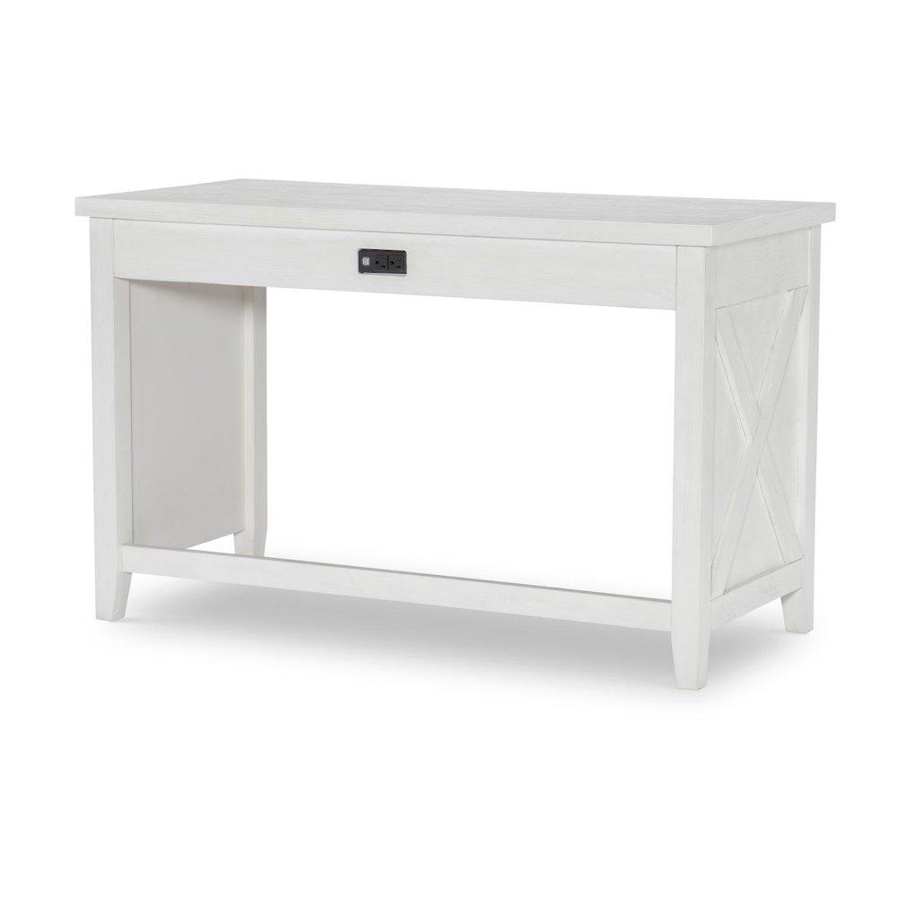 Flatiron Desk/Vanity (1 Drawer, 2 Outlets & 2 USB Ports). Picture 2