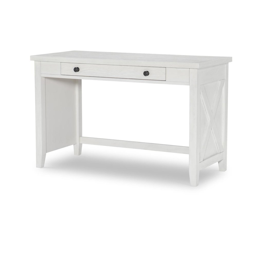 Flatiron Desk/Vanity (1 Drawer, 2 Outlets & 2 USB Ports). Picture 1