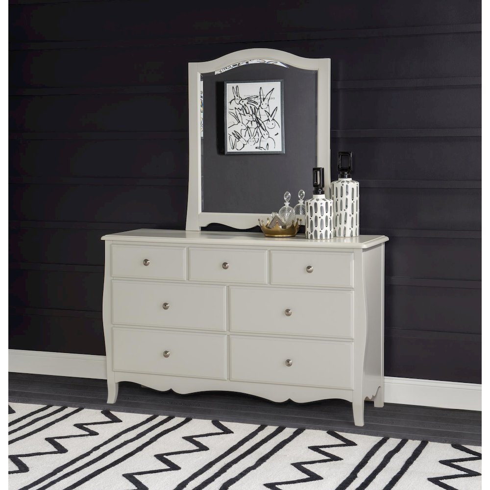 Sleepover Mirror (Beveled), Dove Grey. Picture 3