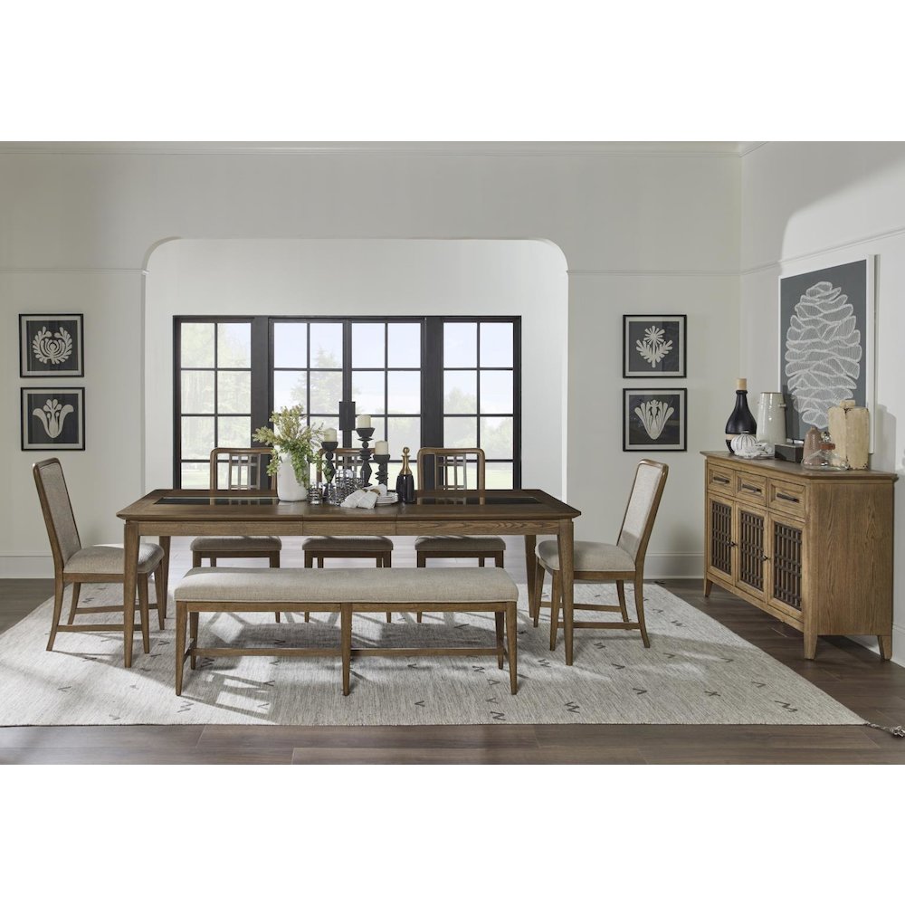 Beacon Hill Rect. Dining Table (W/ 1 18" Leaf). Picture 9