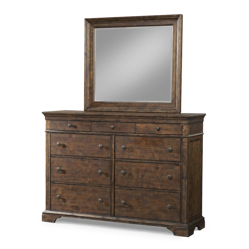 Daisy Dresser (9 drawers, jewelry tray, felt lined top drawers,  3 outlets). Picture 1