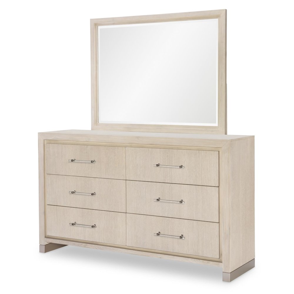 Bliss Mirror (Beveled), Soft Cashmere. Picture 3