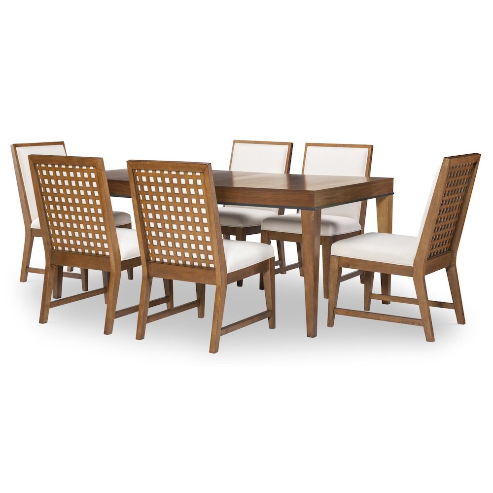 Midland Rect. Dining Table (One 12" Leaf). Picture 4