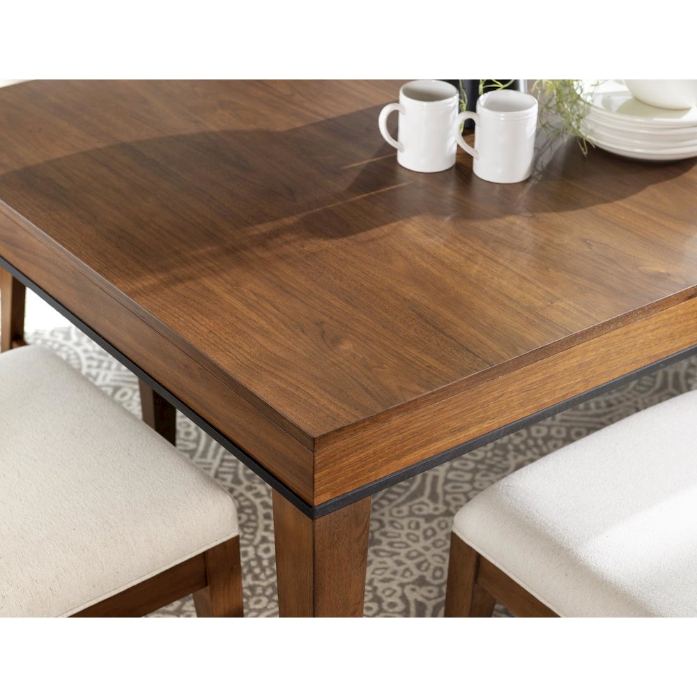 Midland Rect. Dining Table (One 12" Leaf). Picture 7
