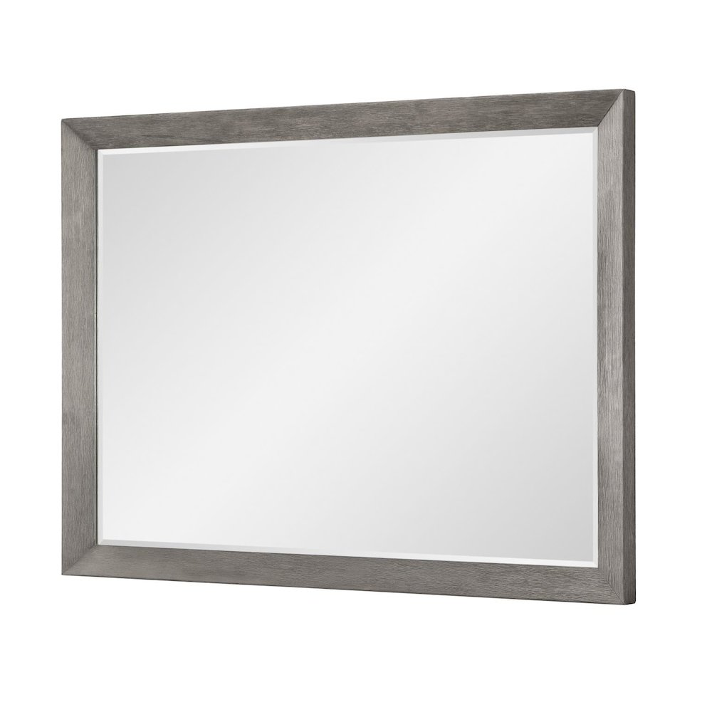 Terra Luna Mirror, Beveled, White Cloud & Nightfall. Picture 1