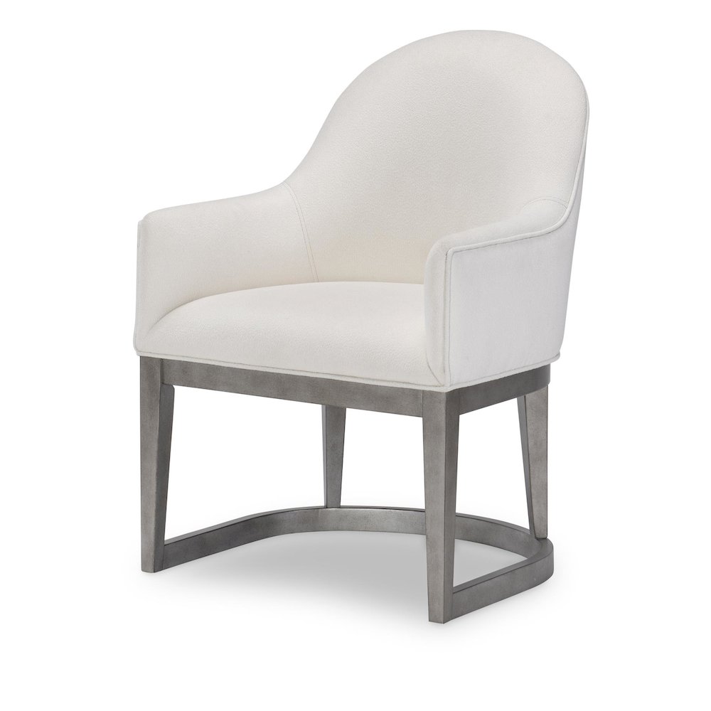 Terra Luna Uph. Host Chair, Kd, Uph. Back & Seat, Seat Height: 19". Picture 1