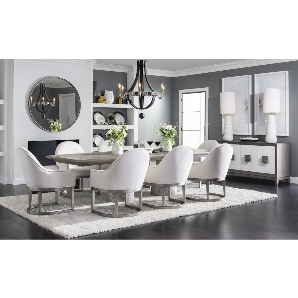 Credenza, 4 Doors, 1 Drawer, Silver Tray, 4 Adj/Rem Shelves, Wire Management. Picture 8