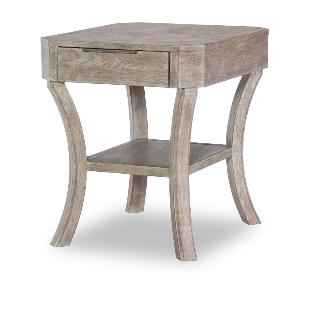 Halifax End Table (1 Drawer, 1 Shelf). Picture 1