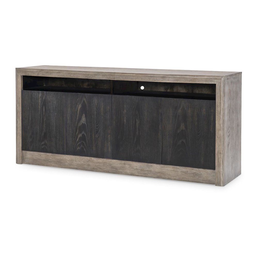 Halifax Sideboard (4 Doors, 1 Drawer Felt Lined,1 Adj Shelf On RSF,1 Open Shelf). Picture 1