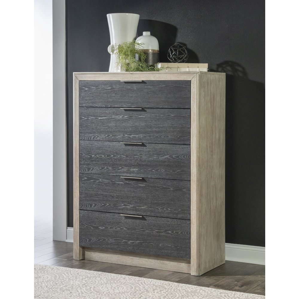 Halifax Drawer Chest (5 Drawers). Picture 2