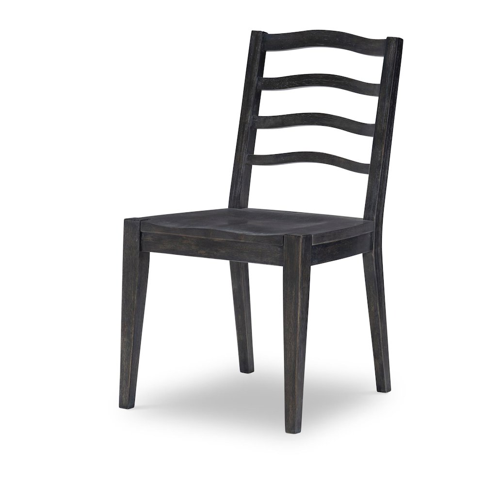 Halifax Ladder Back Chair (Kd, Wood Seat, Seat Height: 19"). Picture 1