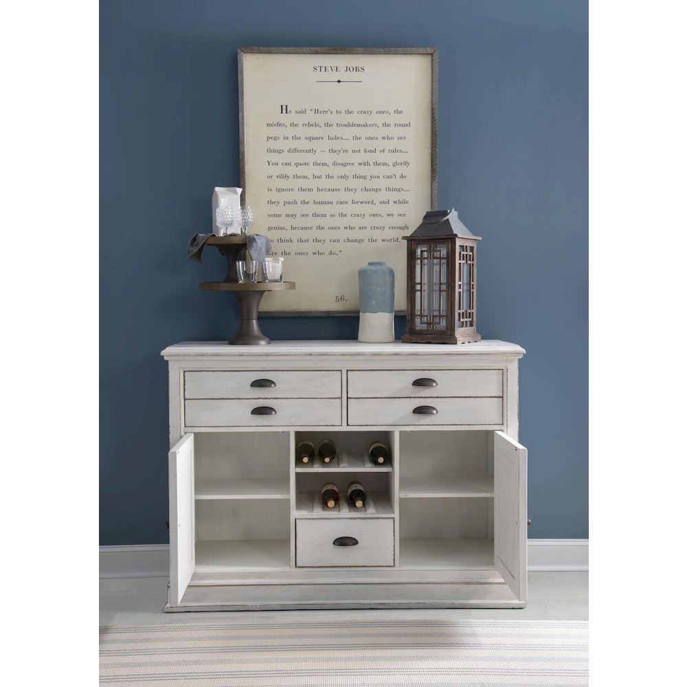 Cottage Park Credenza (5 Drawers, 2 Doors, 1 Adj. Shelf Each). Picture 4