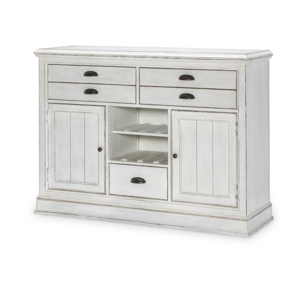 Cottage Park Credenza (5 Drawers, 2 Doors, 1 Adj. Shelf Each). Picture 1