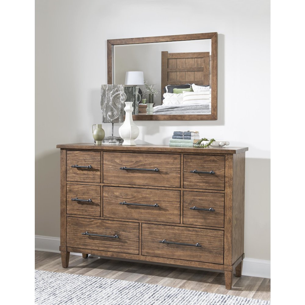 Artisan's Place Rectangular Mirror. Picture 3