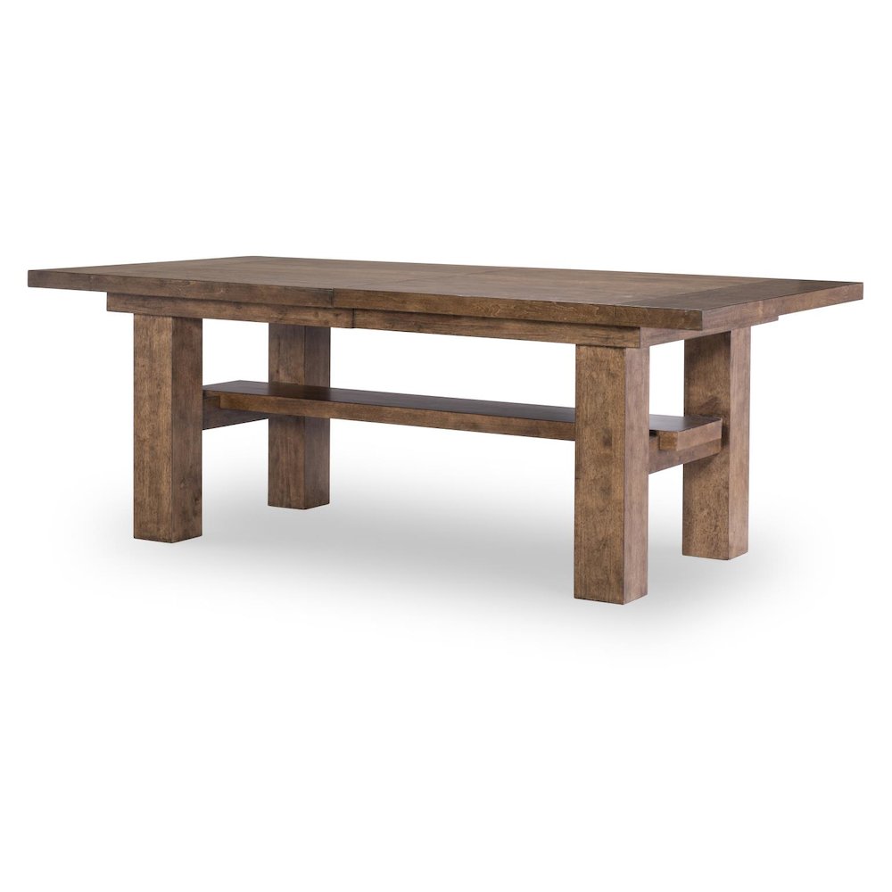 Artisan's Place Trestle Dining Table - Top (Two 12" Leaves, Seats 6-8). Picture 1