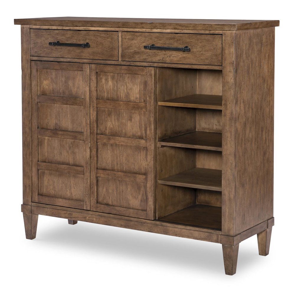 Artisan's Place Door Chest (2 Doors W/ Adj. Shelf Each, 6 Drawers). Picture 2