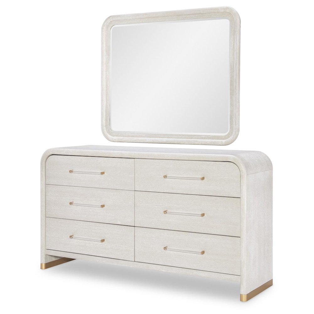 Miramar Rectangular Mirror (Beveled). Picture 2