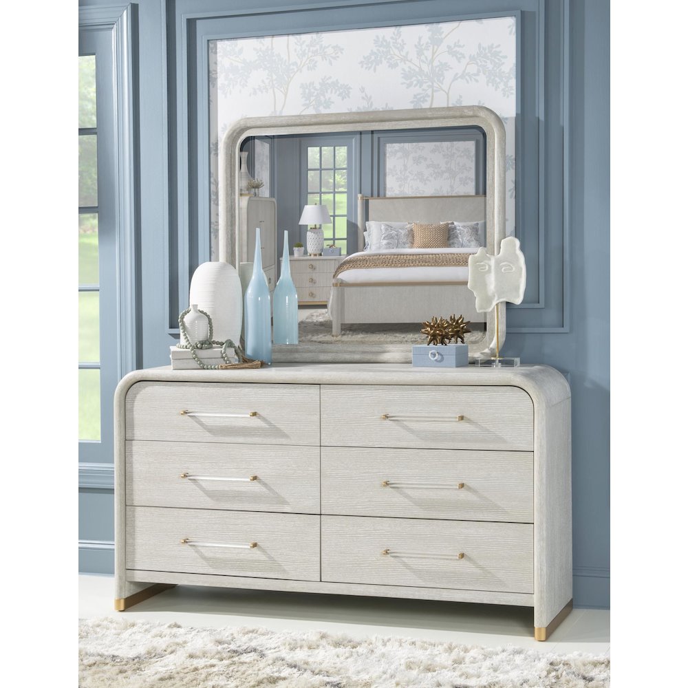 Miramar Rectangular Mirror (Beveled). Picture 4