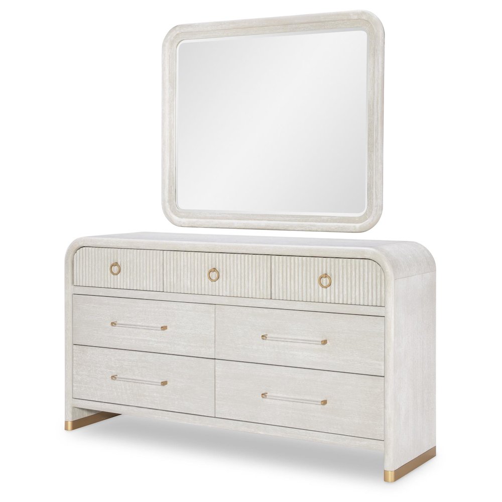 Miramar Rectangular Mirror (Beveled). Picture 3