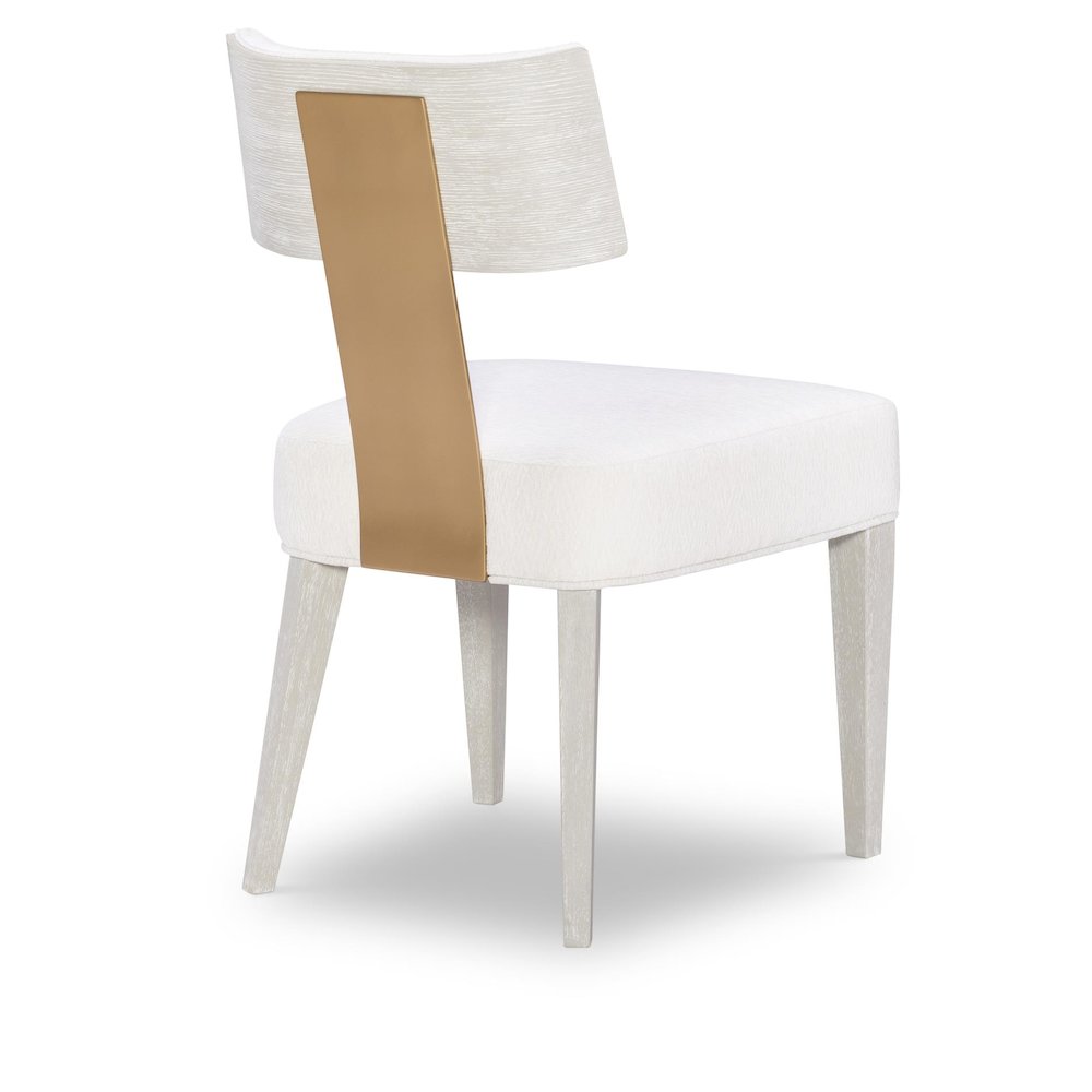Miramar Upholstered Side Chair, Oyster. Picture 2