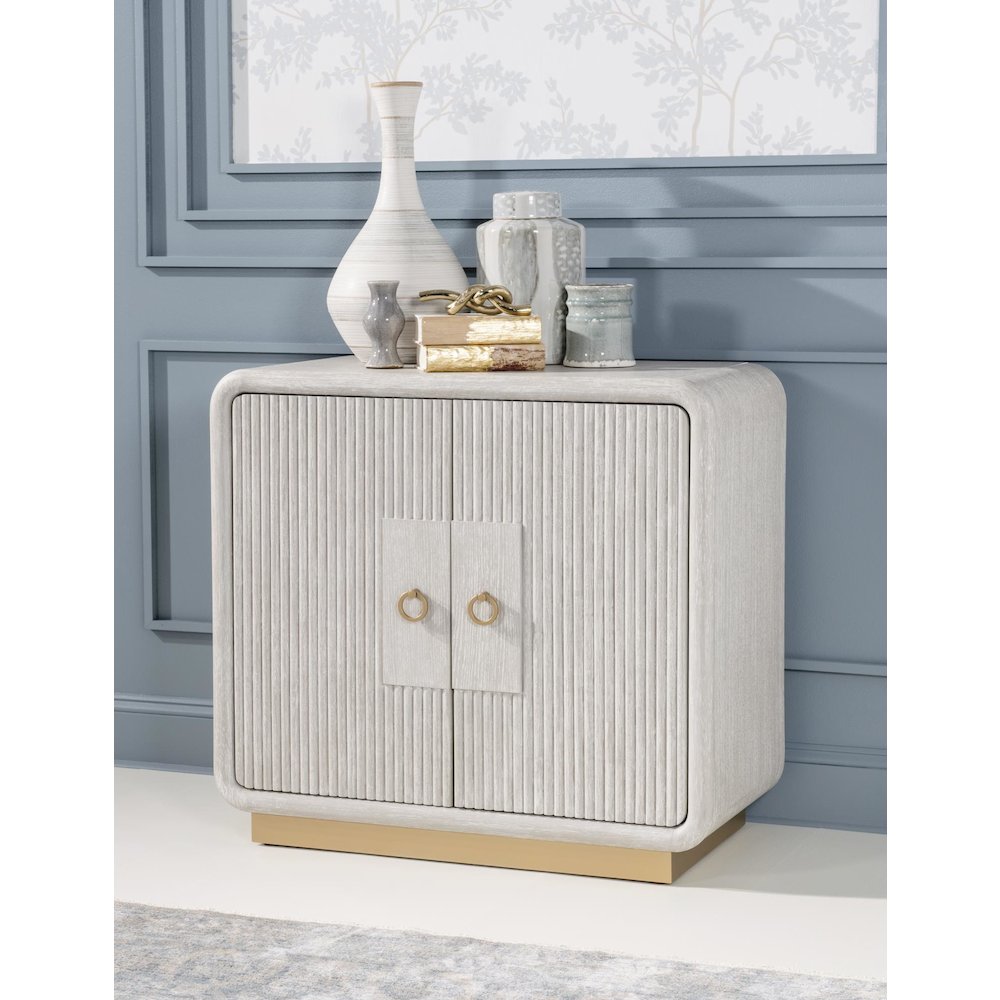 Miramar Door Chest (2 Doors W/ 2 Adj. Shelves). Picture 3
