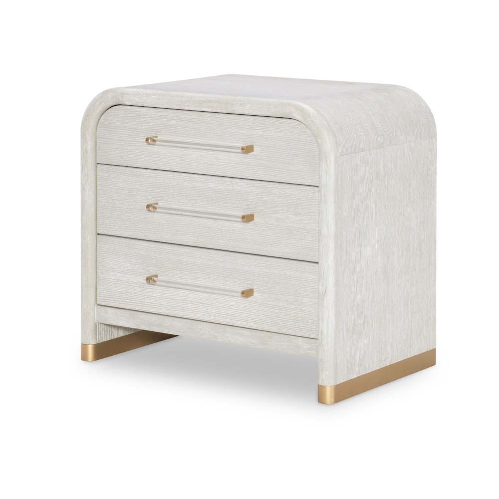 Miramar Nightstand (3 Drawers, Power Outlet). Picture 1