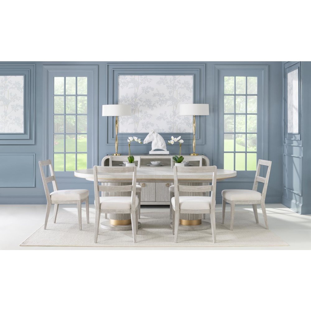 Miramar Wood Side Chair, Oyster. Picture 5
