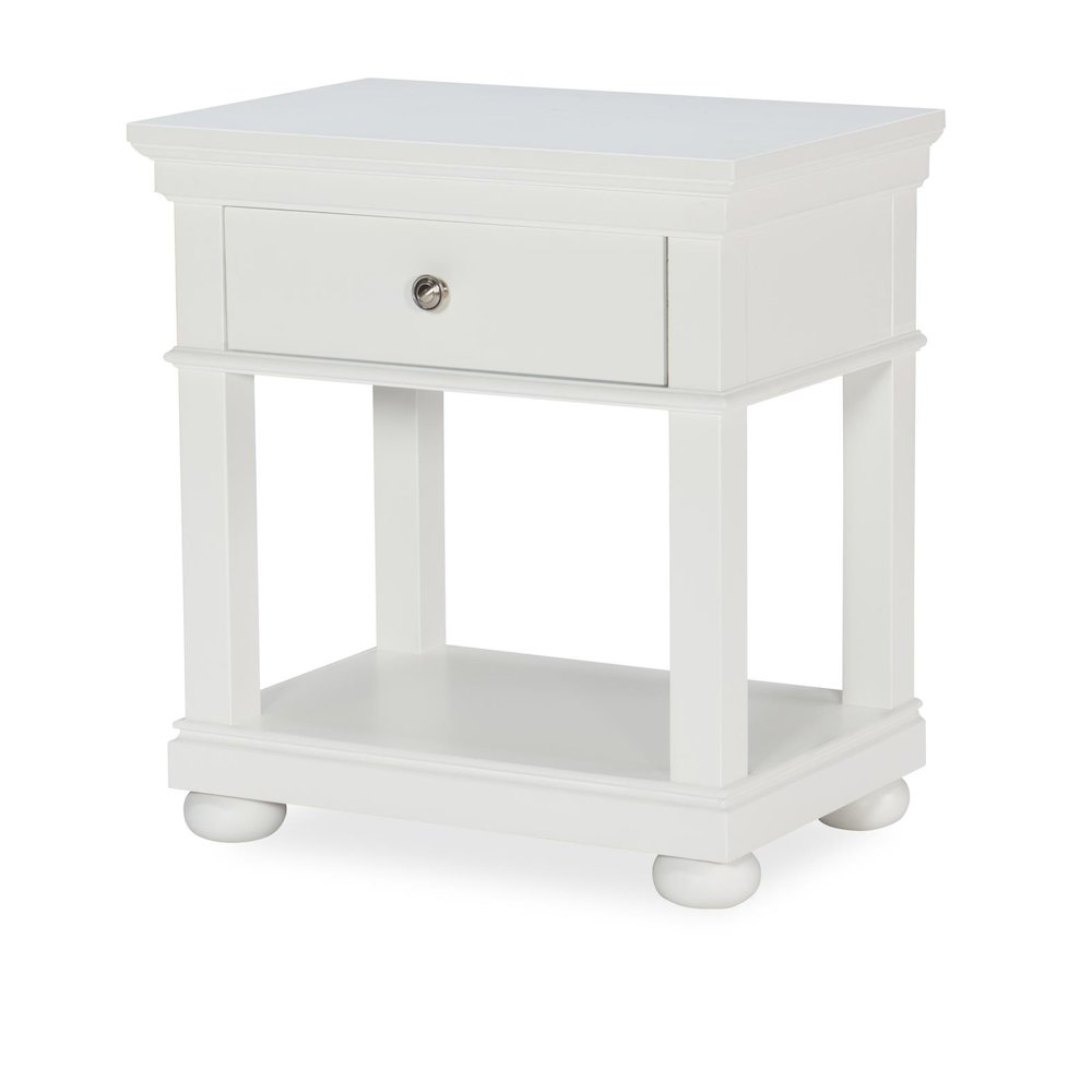 Canterbury 2.0 Open Night Stand (1 Drawer,Open Shelf,Motion Activated Led Light). Picture 1