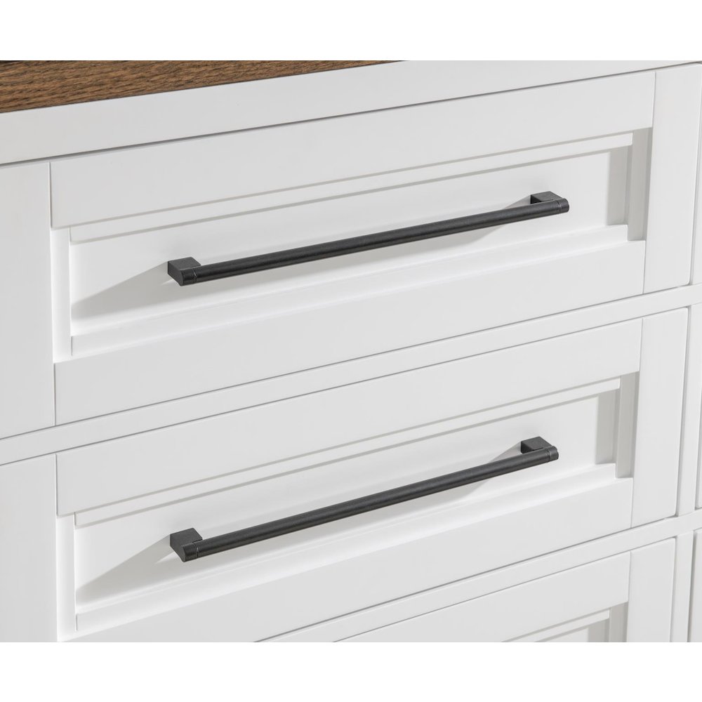 Dutton Nightstand with Power - 2 Drawers, Outlets, and USB Ports. Picture 5