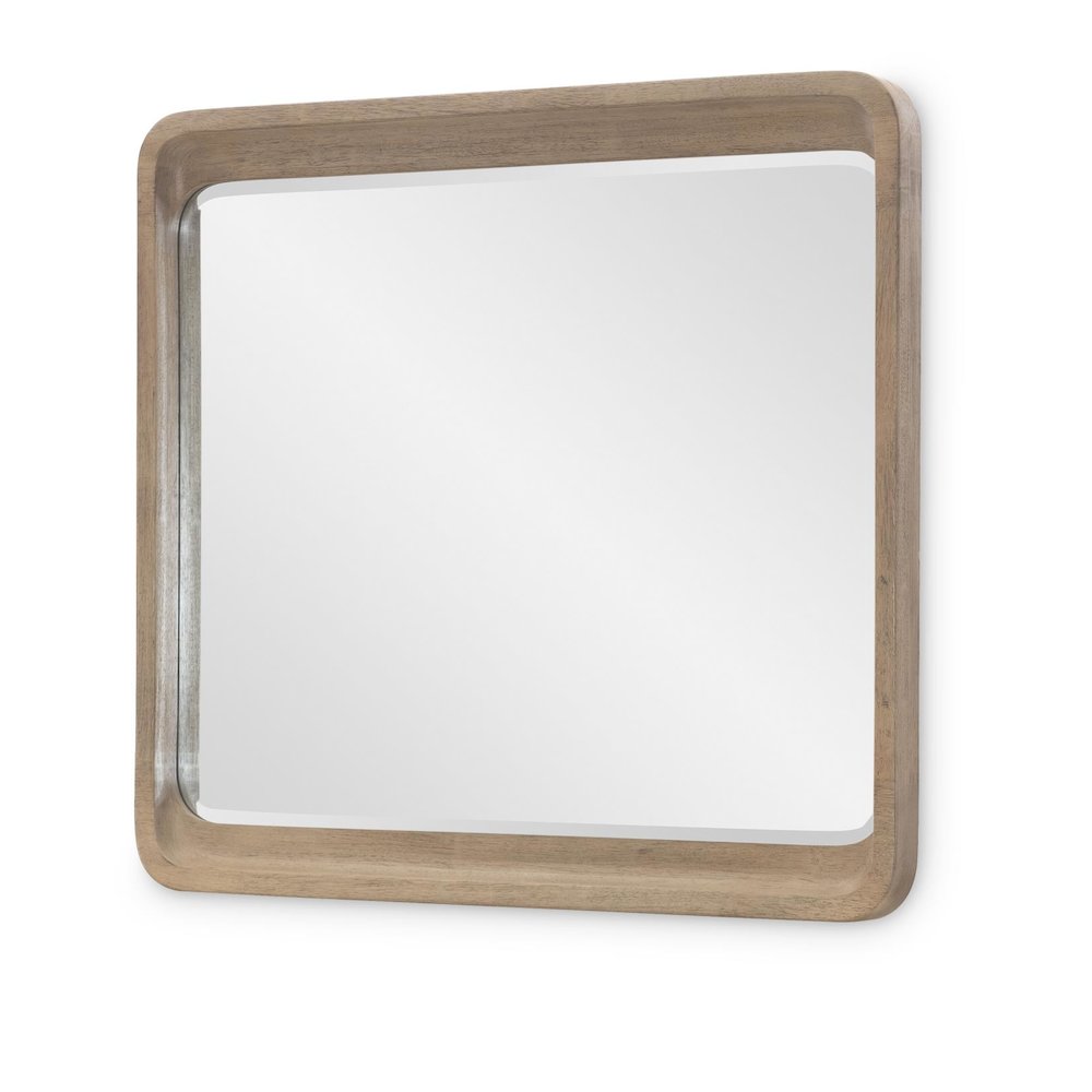 Melrose Rectangular Mirror (Beveled). Picture 1