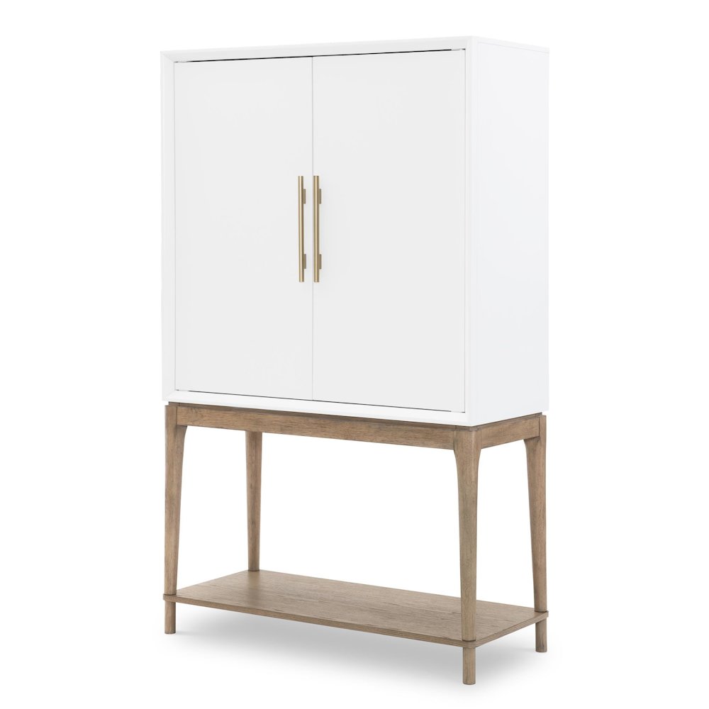 Melrose Bar Console (2 Doors, 2 Adj Shelves, 2 Drawers, 1 Pull Out Surface). Picture 1