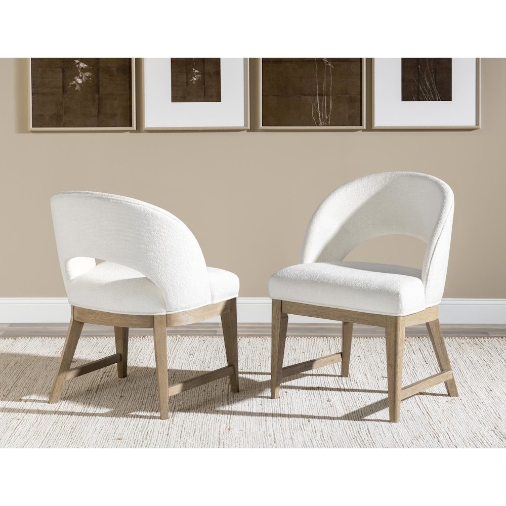 Melrose Uph Barrel Back Arm Chair (Seat Height 19"). Picture 3