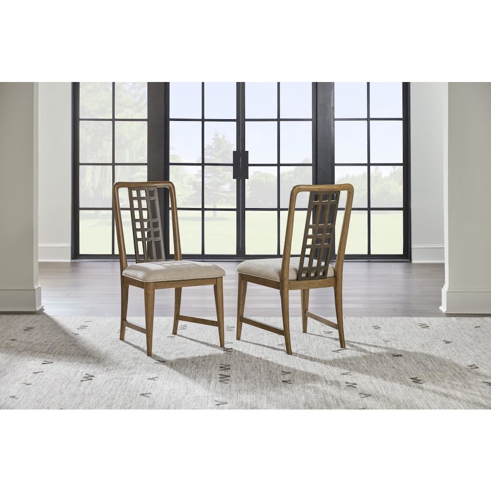 Beacon Hill Open Back Side Chair. Picture 3
