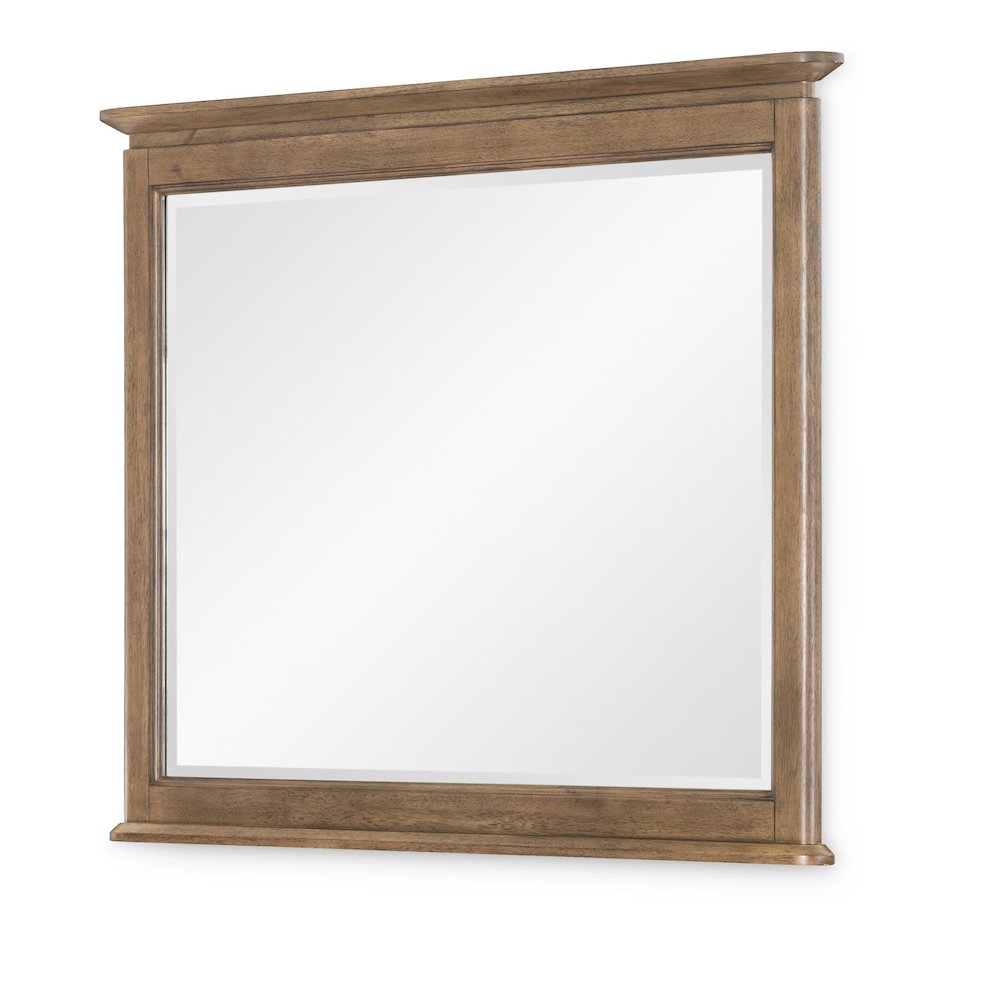 Beacon Hill Mirror (Beveled), Dusted Barley Finish. Picture 1