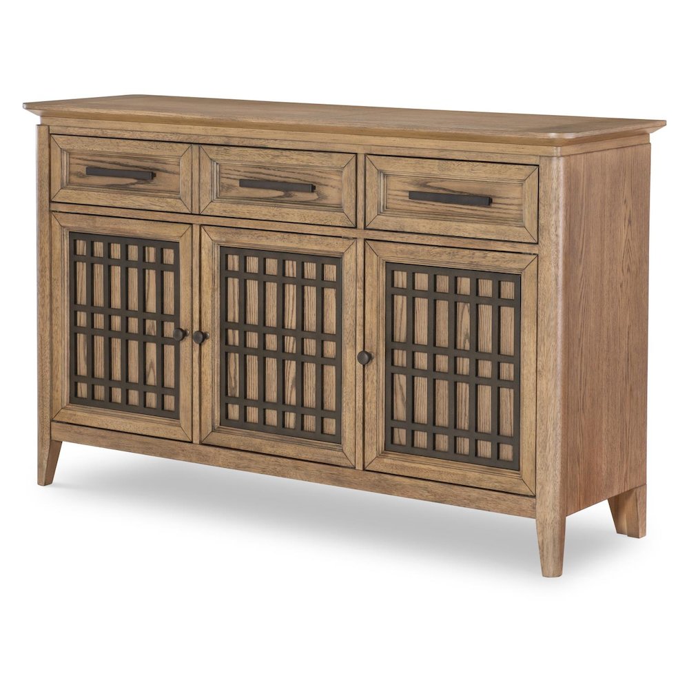 Beacon Hill Credenza (2 Felt Lined Drawers, RSF Jewelry Tray In Top Drawer). Picture 1