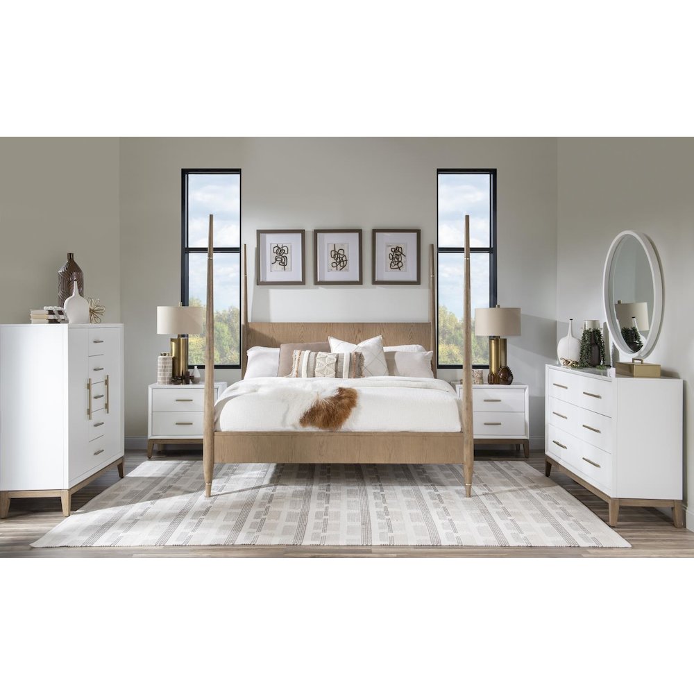 Melrose Door Chest (2 Doors, 4 Adj Shelves, 2 Fixed Shelves, 5 Drawers). Picture 4