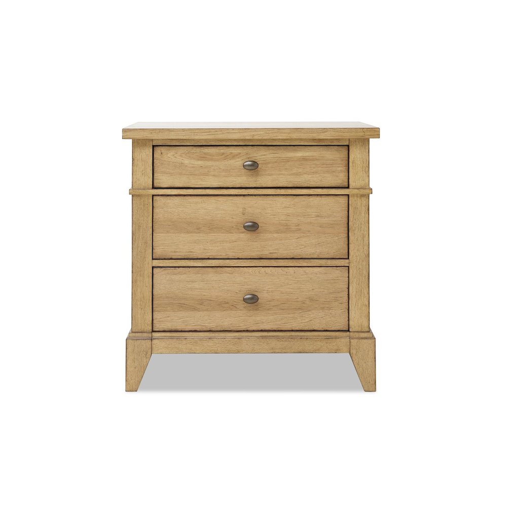 Today's Traditions Three Drawer Nightstand (1 USB and 1 USB-C). Picture 2