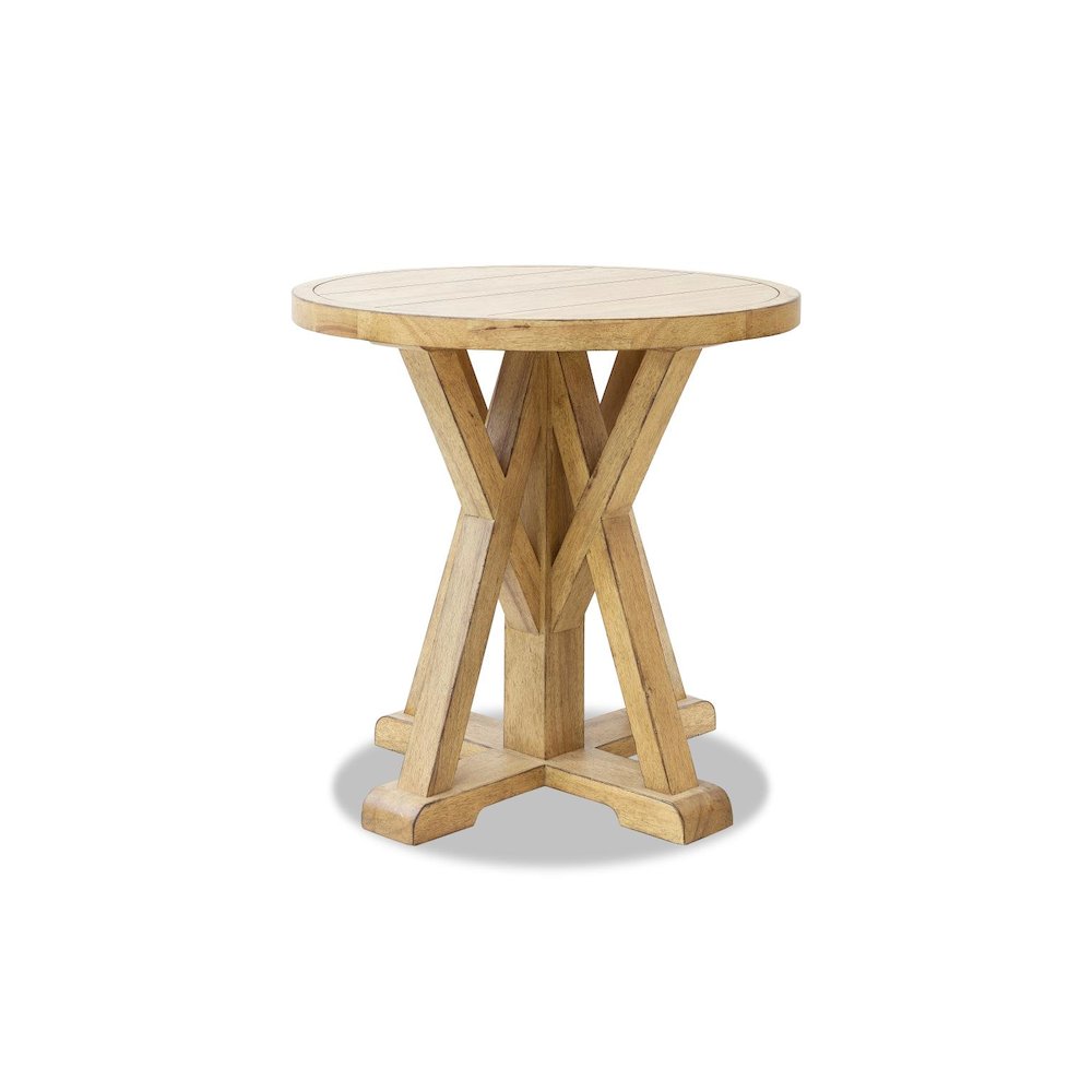 Today's Traditions Round End Table. Picture 1