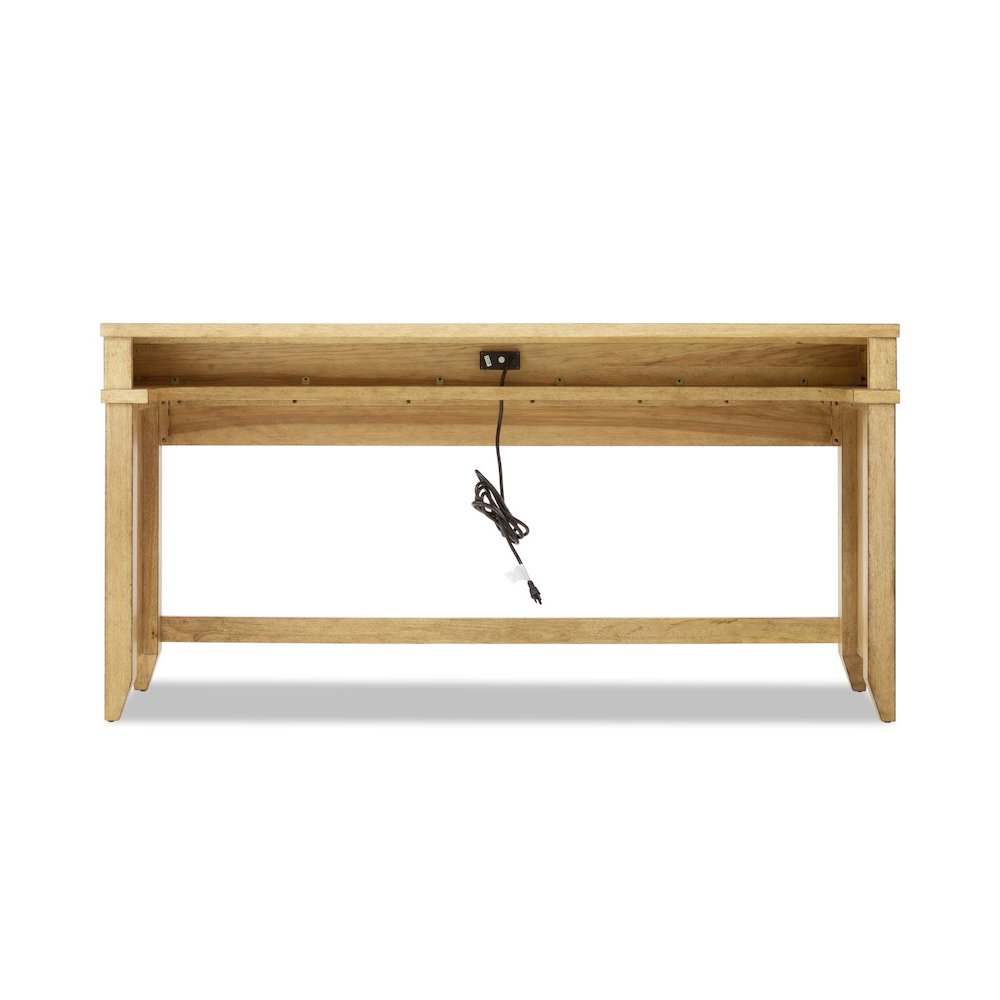 Today's Traditions Sofa/Bar Console (2 power outlets, 2 USB). Picture 3