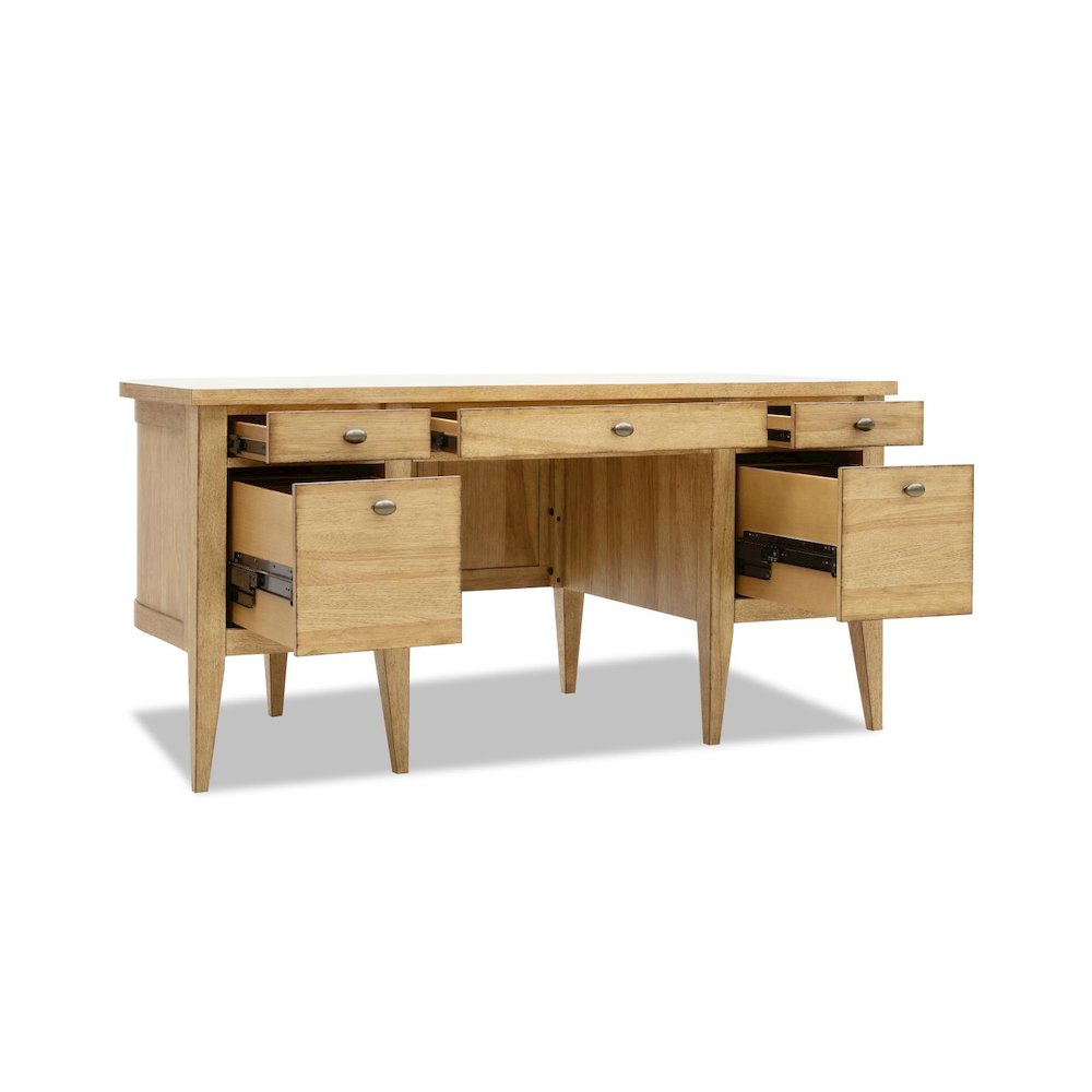 Today's Traditions Desk (5 drawers, file storage). Picture 3