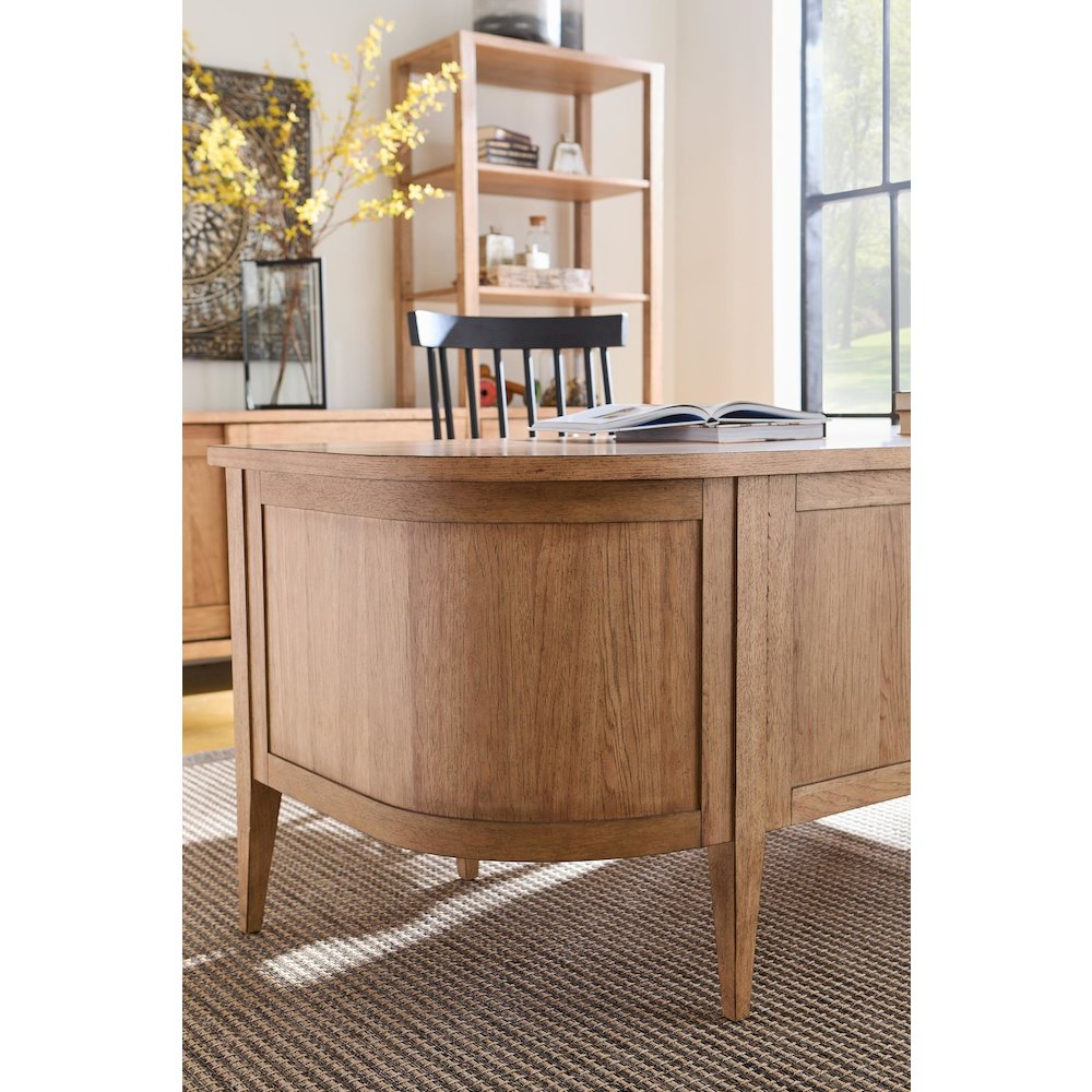 Today's Traditions Desk (5 drawers, file storage). Picture 6