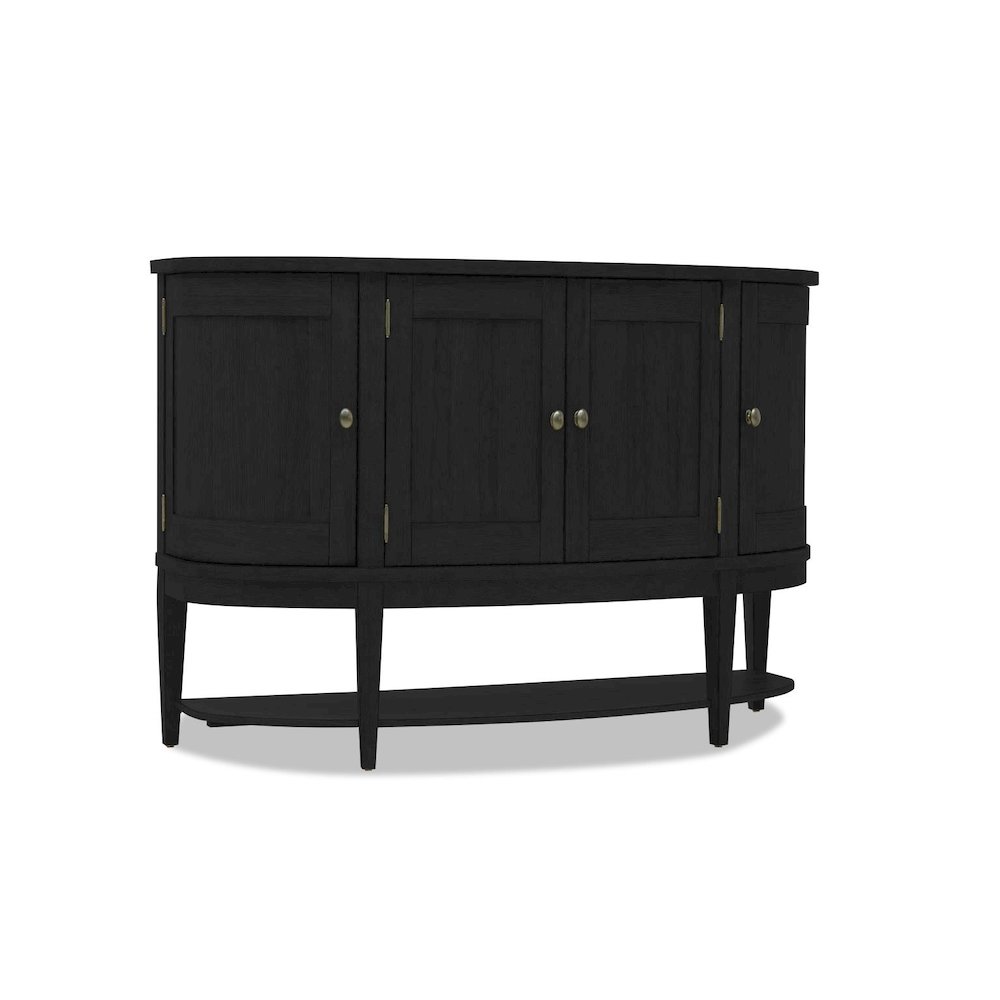 Today's Traditions Server (4 doors, 3 adj shelves, 1 drawer with silver tray). Picture 1