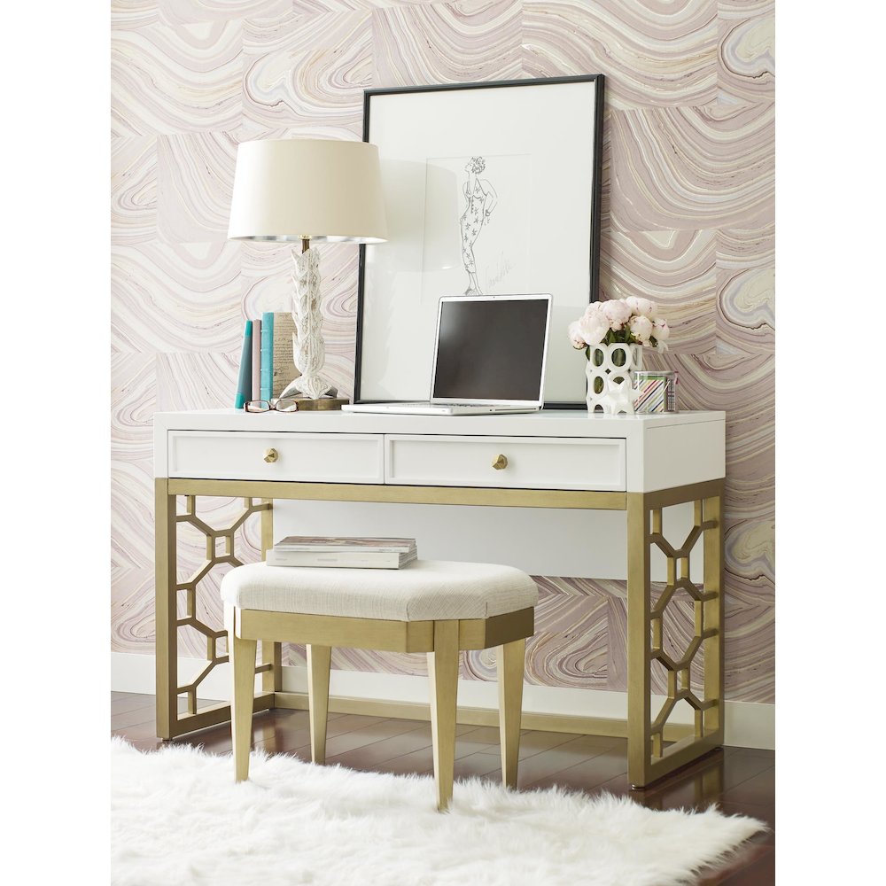 Chelsea   Desk/Vanity (2 Drawers). Picture 3