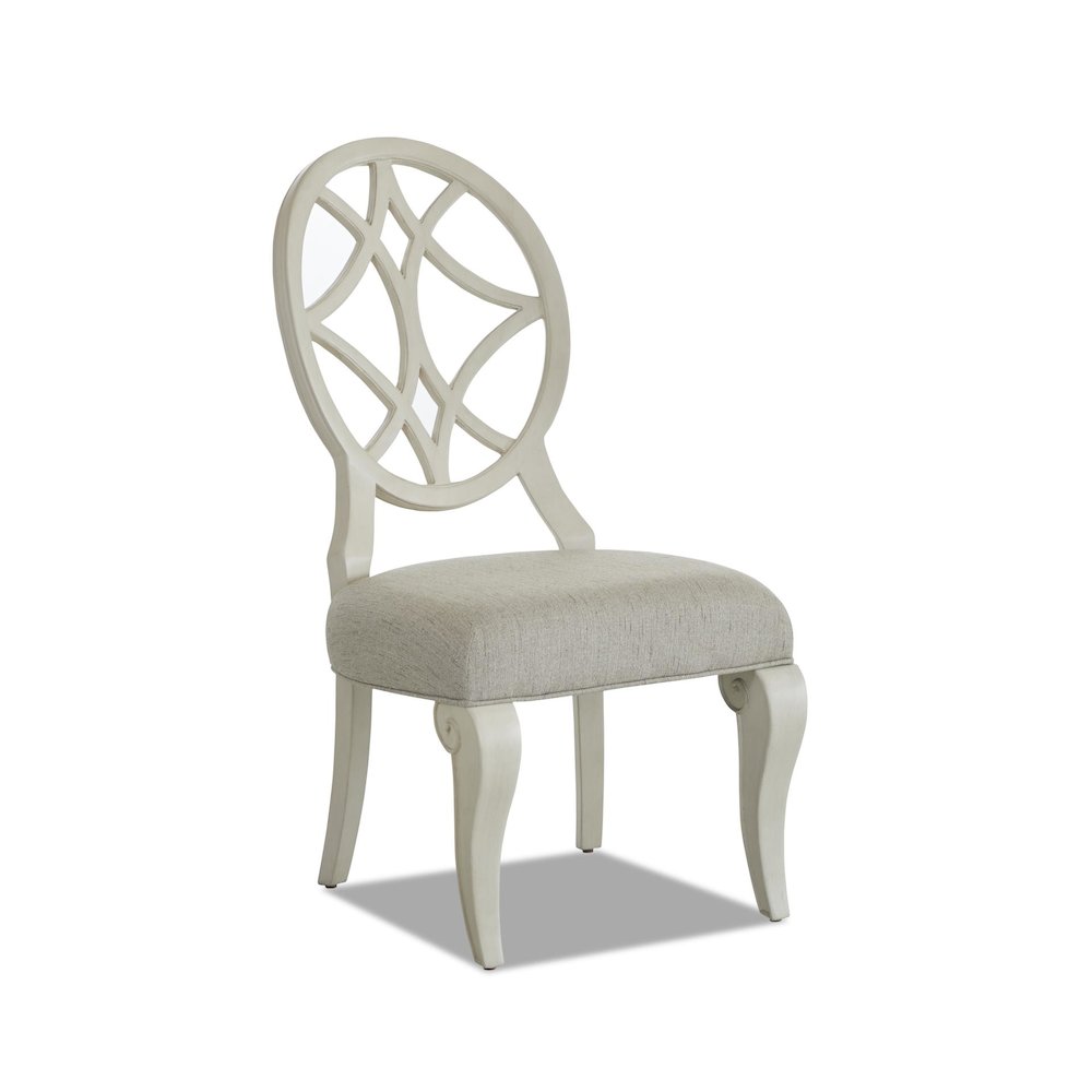 Jasper County Side Chair (wood back, Uph seat). Picture 1