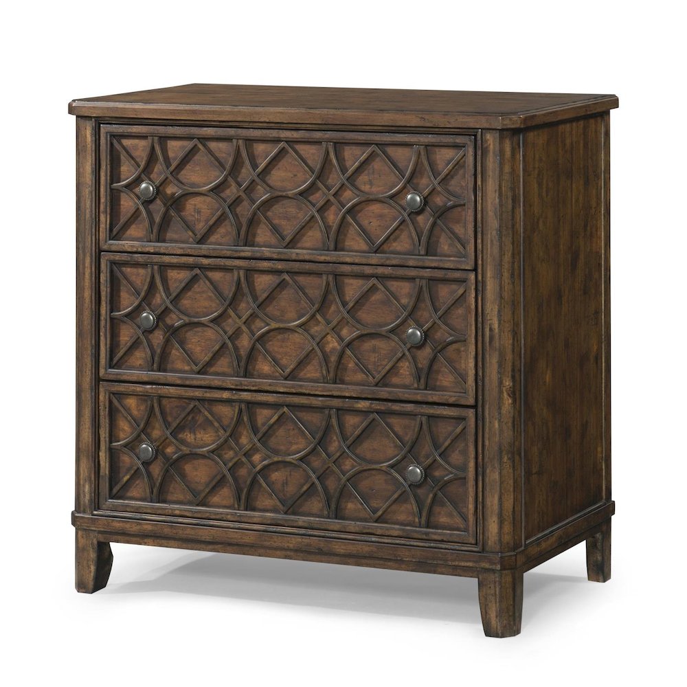 Trisha Yearwood Home Gwendolyn Accent Chest (3 Drawers). Picture 1