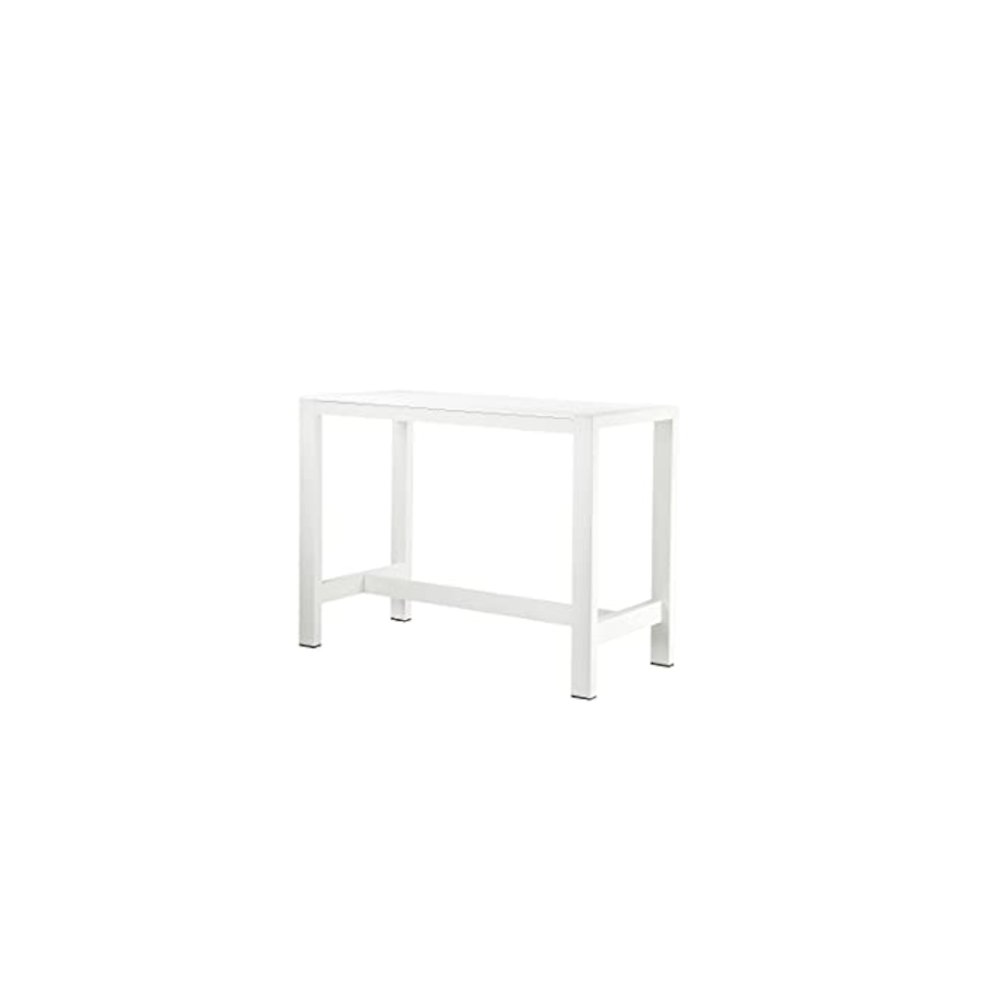 Betty 7 Piece Bar Set, White In Aluminum, Polyresin. Picture 2