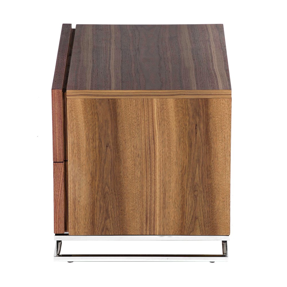 Harper Night Stand Walnut. Picture 6