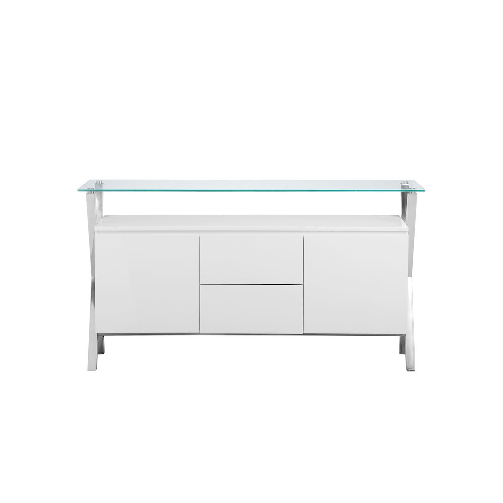 Beverli Buffet White. Picture 10
