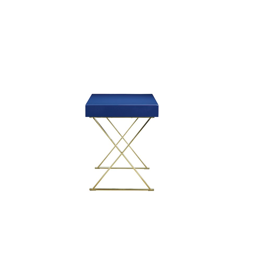 Gold Alexa Desk Navy & Gold Combo. Picture 3